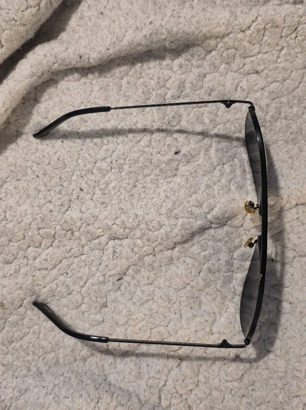 Quay Australia Black Aviator Sunglasses - Men's Dark Lens Shades
